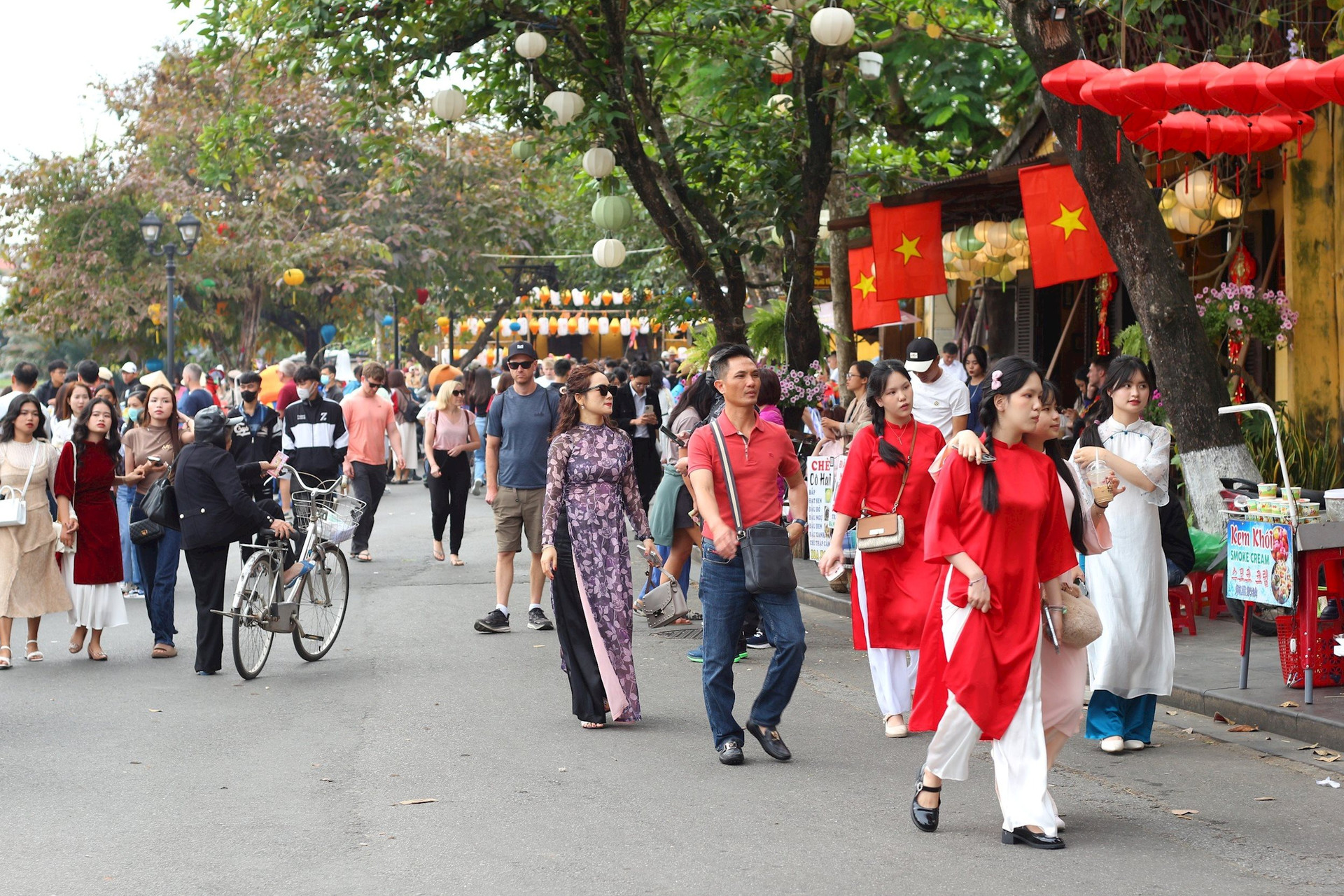 Khách quốc tế lưu trú Quảng Nam dịp tết 2024 tăng cao