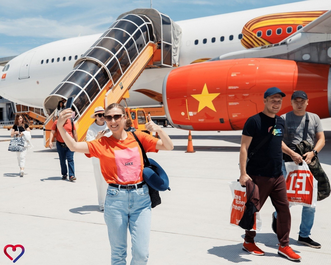 Việt Nam đón 1,23 triệu khách quốc tế, cao nhất từ đầu năm đến nay