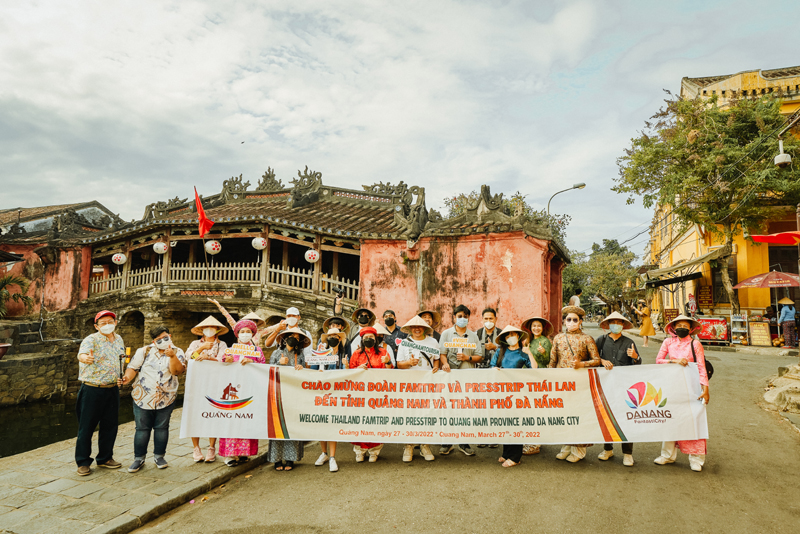 Các đoàn famtrip, presstrip Thái Lan khảo sát du lịch Quảng Nam